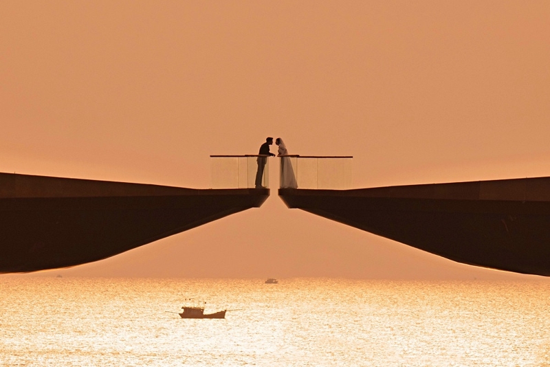 Sunset Bridge in Phu Quoc, Vietnam