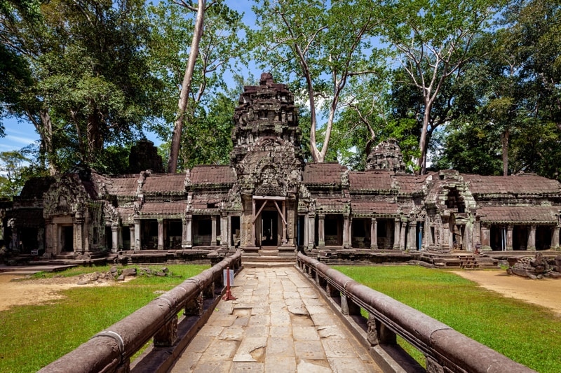 Ta Prohm is a hidden treasure deep within the Cambodian jungle