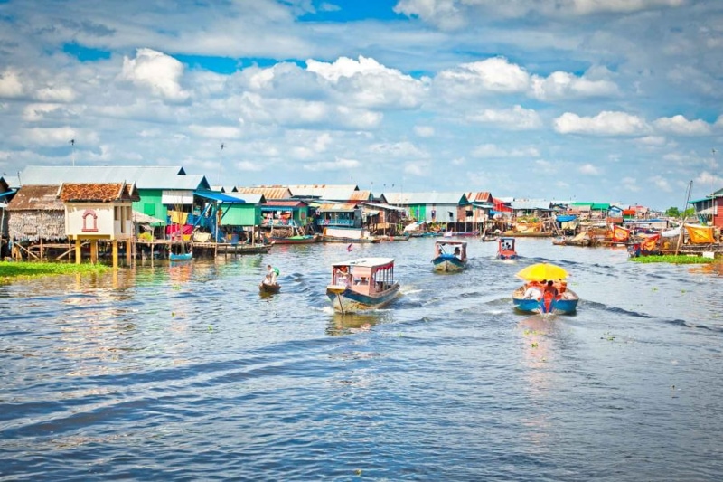 Explore Floating Villages on Tonle Sap Lake