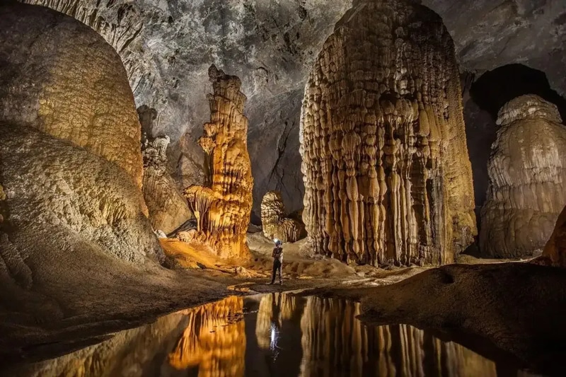 The Guinness Book of World Records recognized Son Doong Cave as being the largest natural cave