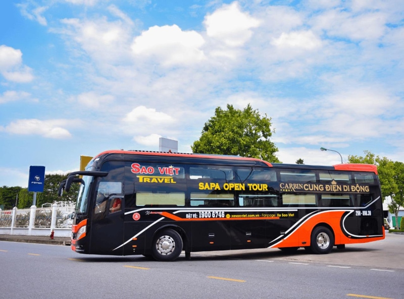 The sleeper buses are the least expensive option to travel from Sapa to Hanoi