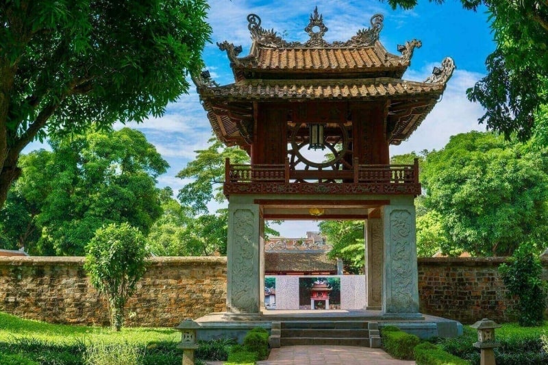 Khue Van Cac - a symbol of the Temple of Literature