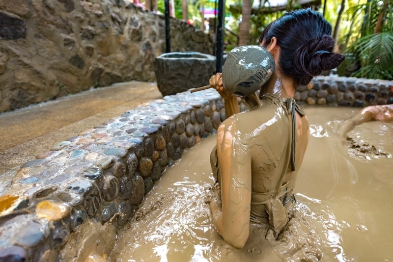 Thap Ba hot springs & mud baths