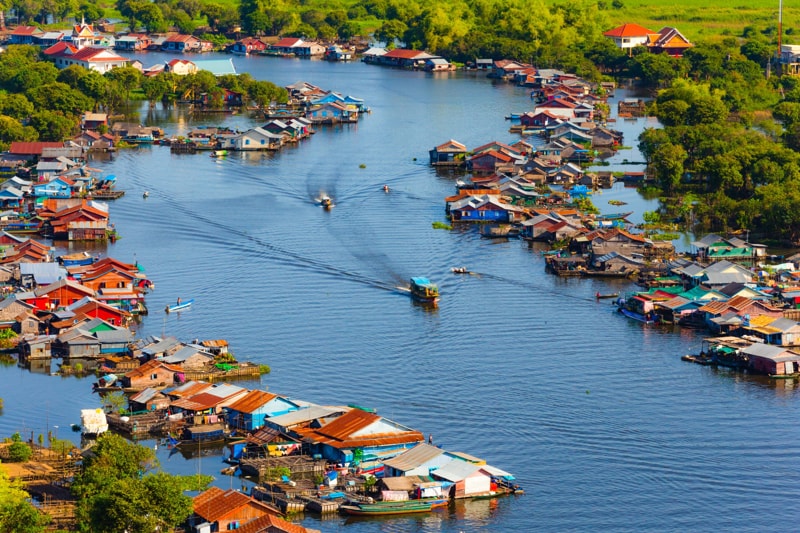 Tonlé Sap Lake and Floating Villages