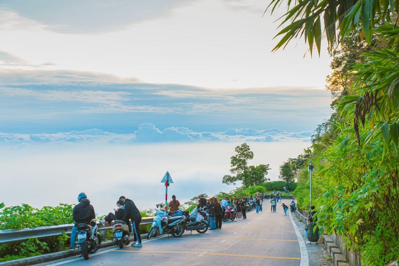 Travel to Ba Vi National Park by Motorbike
