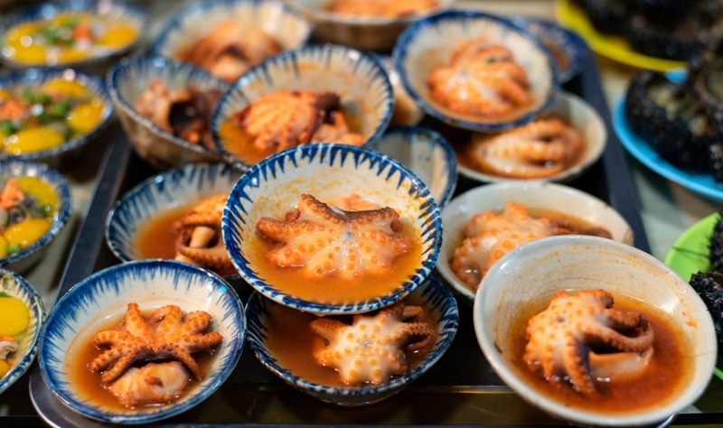 Try Sea Food in Hon Thom Island, Phu Quoc