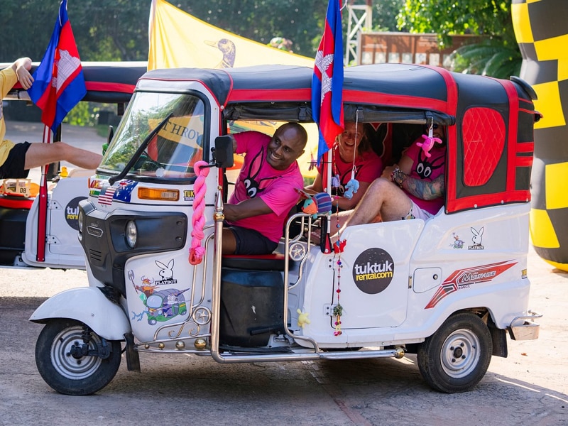 Tuktuk in Cambodia