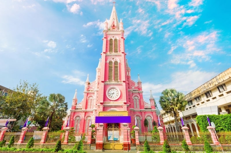 Visit Tan Dinh Church