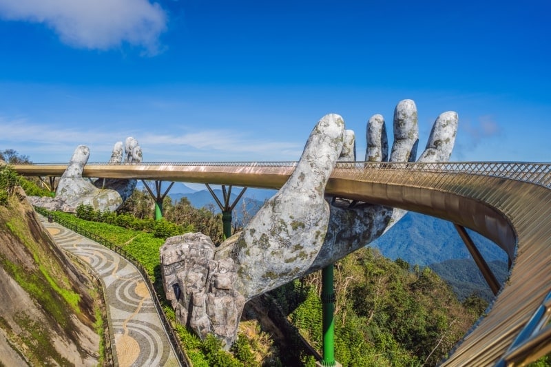 Day 6: Day trip to Ba Na Hills & Golden Bridge (B, L) - Joint in tour