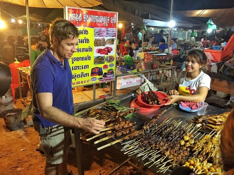 Street food in Siem Reap
