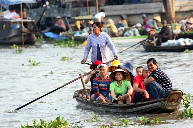 cai rang floating market