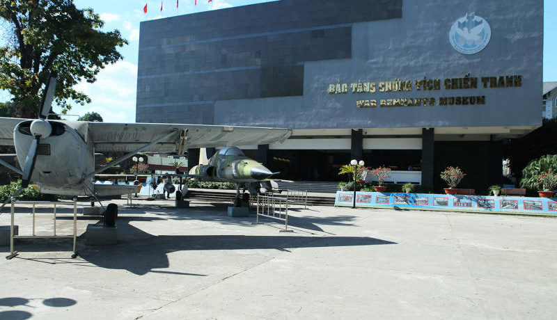war remnants museum in ho chi minh