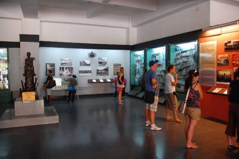 exhibition area of the museum