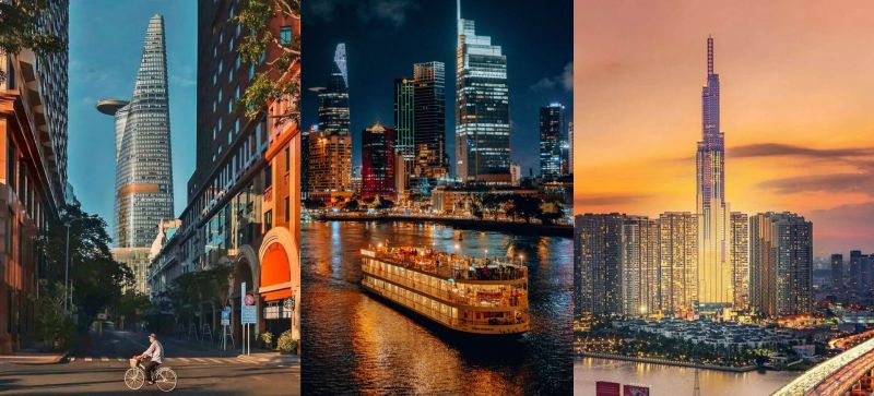 Best time to visit Ho Chi Minh City November to April dry season 28 to 32 degrees District 1