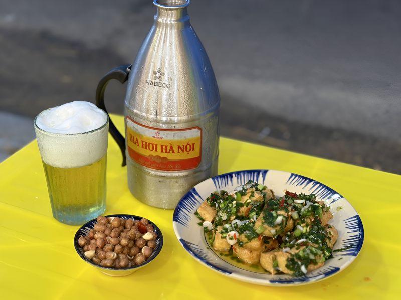 Bia Hoi Draught Beer Culture on Bui Vien Walking Street