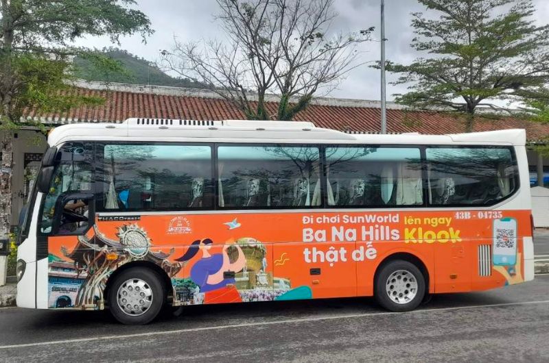 Danang to Ba Na Hills by shuttle bus