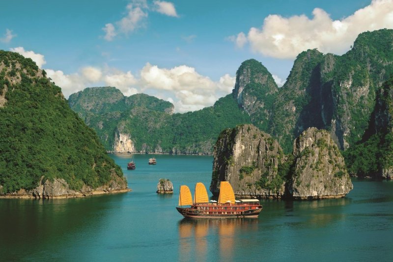 Day 2: Hanoi - Day Trip to Halong Bay (Group Tour) - Private Car (B, L)