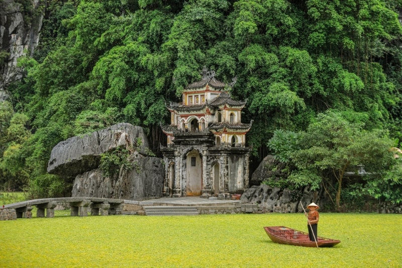 Day 2: Day Trip to Ninh Binh (Hoa Lu, Tam Coc) (B) - Private Tour