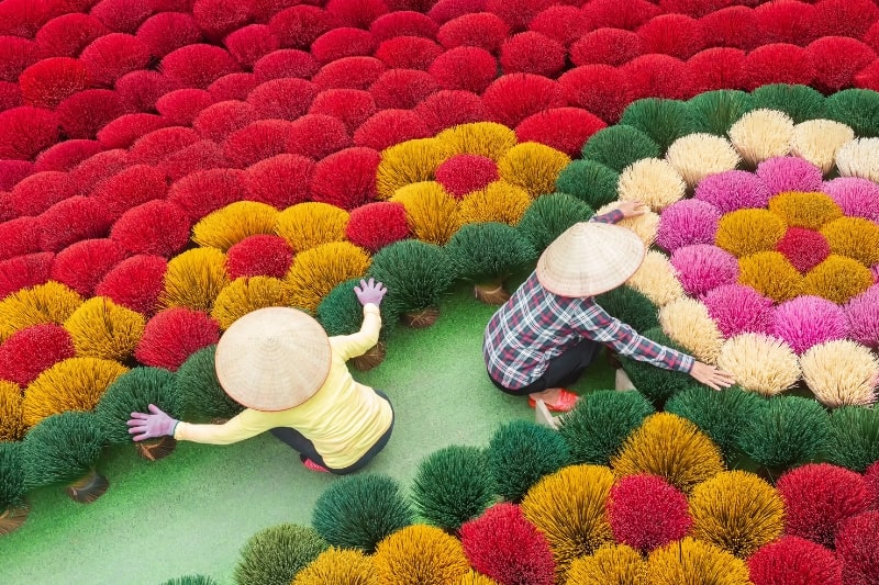 Day 2: Hanoi - Quang Phu Cau Incense Village - Half Day City Tour (B) - Private Tour