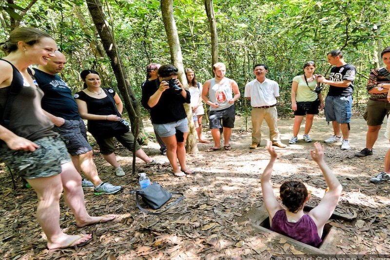 Day 3: Ho Chi Minh - Cu Chi Tunnels (Private Tour), Ho Chi Minh - Fly to Danang (B)