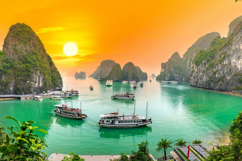 Day 3: Hanoi - Day Trip to Halong Bay (Group Tour) - Private Car (B, L)