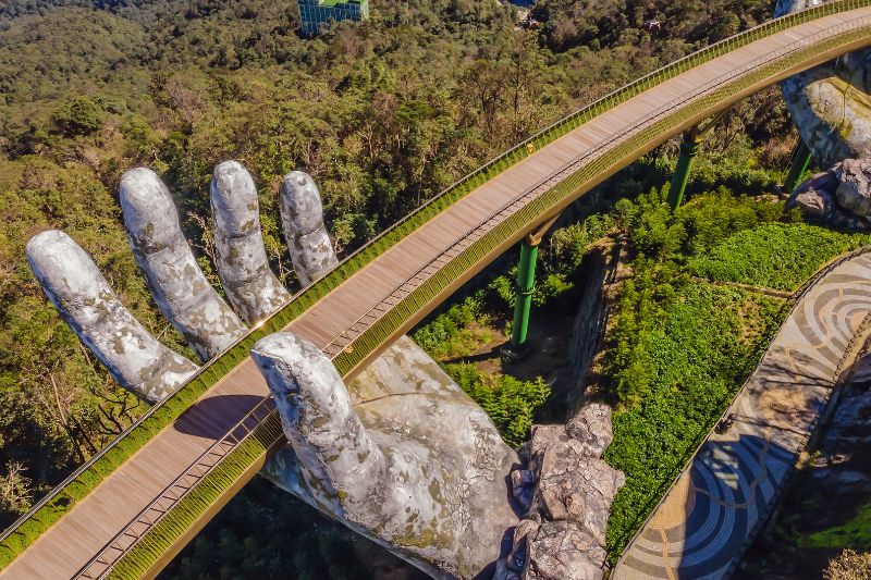 Day 4: Danang - Ba Na Hills with the Golden Bridge (Private Tour) (B, L)