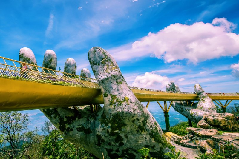 Day 5: Danang - Ba Na Hills with the Golden Bridge (Private Tour) (B, L)
