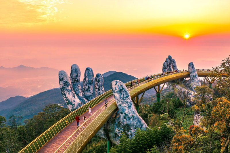 Day 5: Danang - Ba Na Hills with the Golden Bridge (Private Tour) (B, L) (B, L)