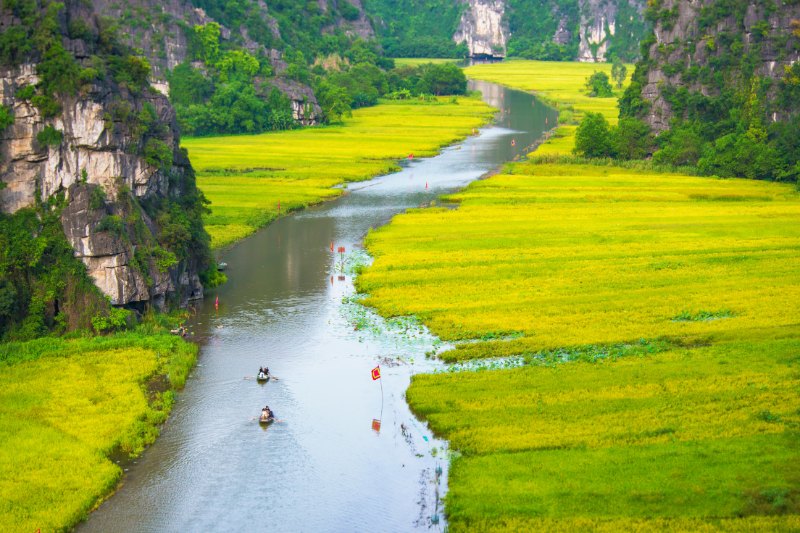 Day 5: Day Trip to Ninh Binh (Hoa Lu, Tam Coc) (B, L) - Joint in Tour