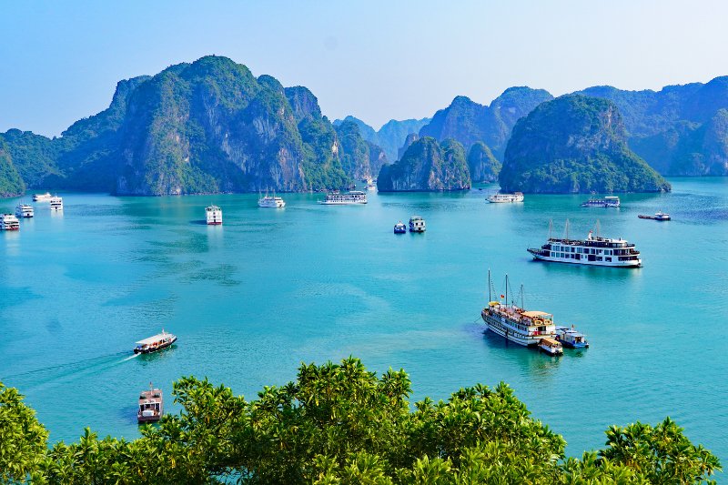 Day 6: Hanoi - Halong (Private Transfer, no Guide Via the Expressway) - Overnight on Cruise (Shared Cruise) (B, L, D)