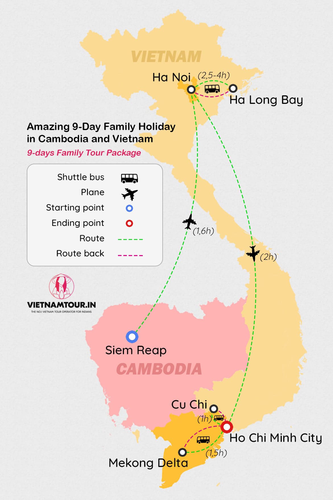 route map