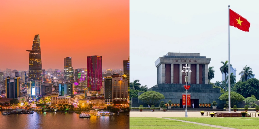 hanoi or ho chi minh