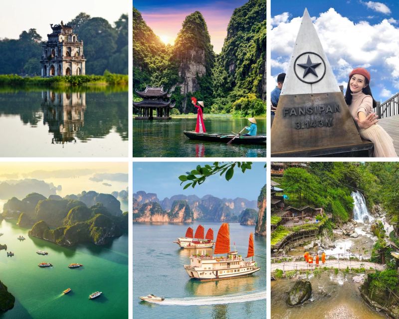 Planning a Hanoi Walking Street visit as part of a Vietnam tour from India with itinerary map showing Halong Bay Sapa Hoi An and Ho Chi Minh City