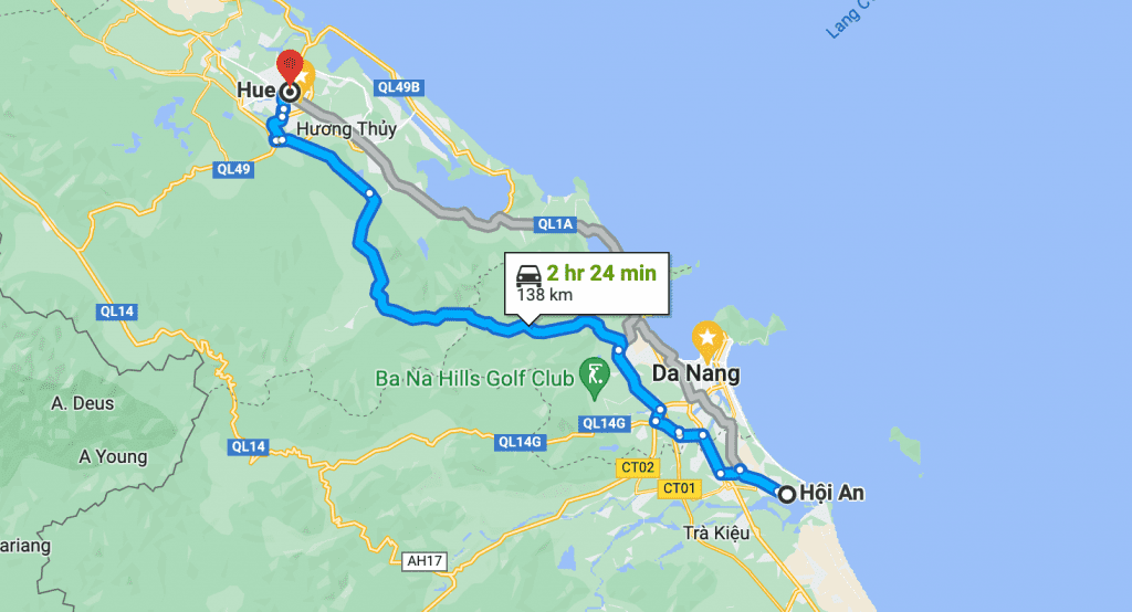 hoi an to hue