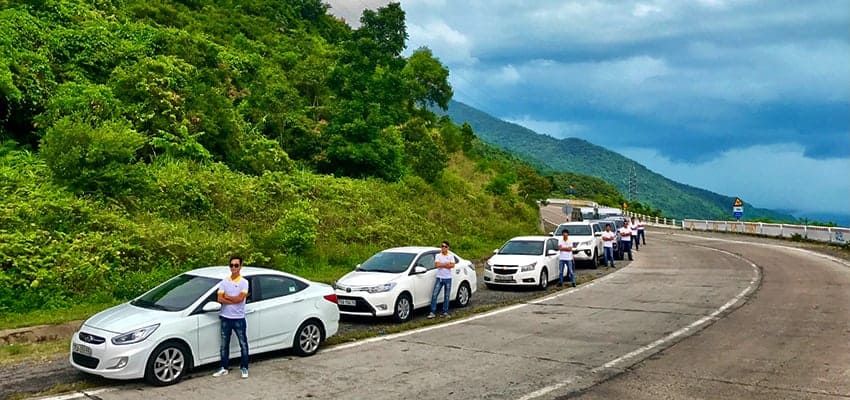 hoi an to hue by car