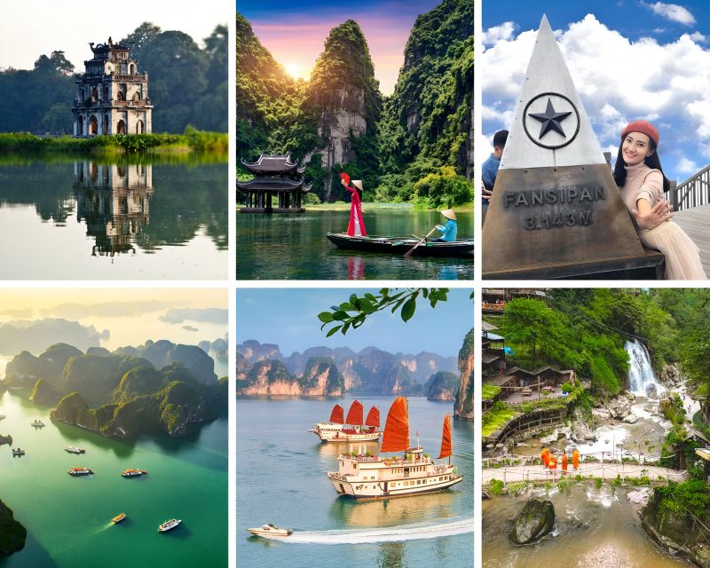 North Vietnam climate zone Hanoi Sapa Ha Long Bay best season October to April dry weather