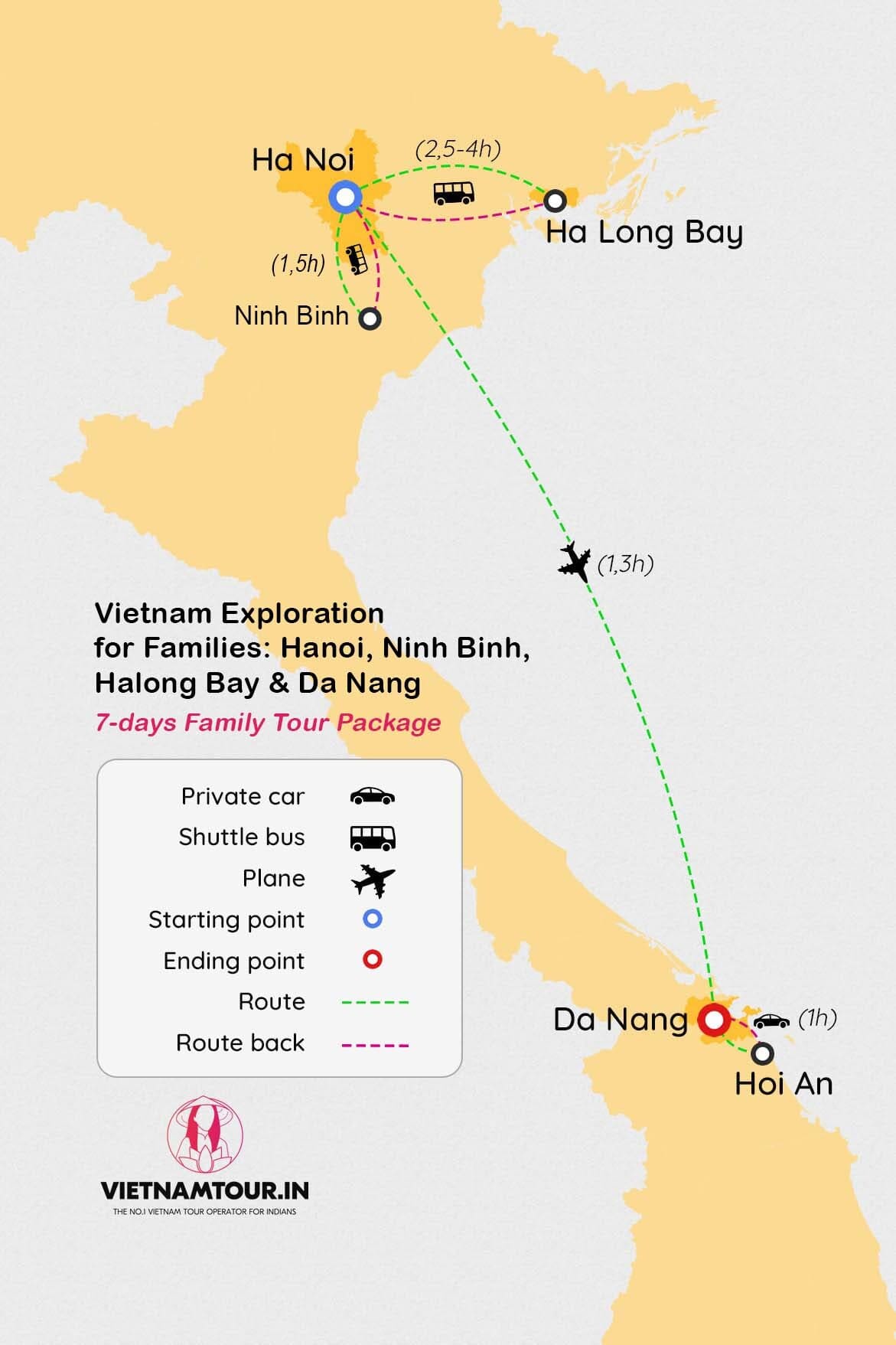route map