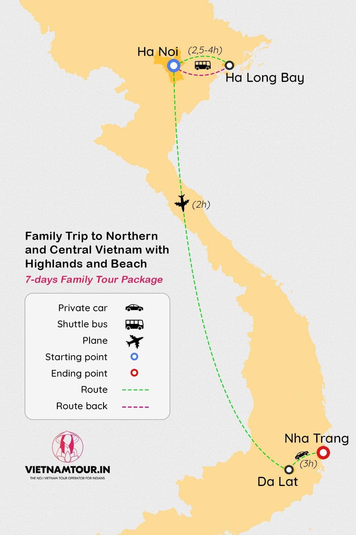 route map