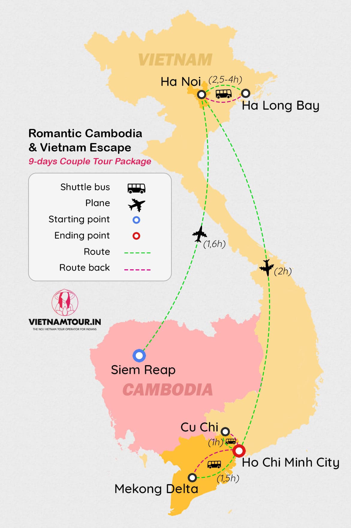 route map