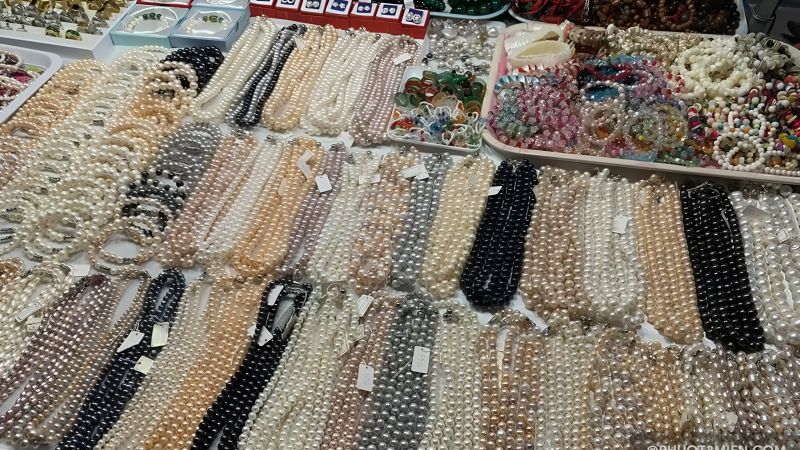 Phu Quoc Akoya saltwater pearls necklace strands cultivated in southern island waters with luster grading