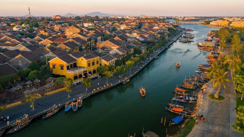 Hoi An ancient town lantern festival Vietnam honeymoon Indian couples UNESCO heritage