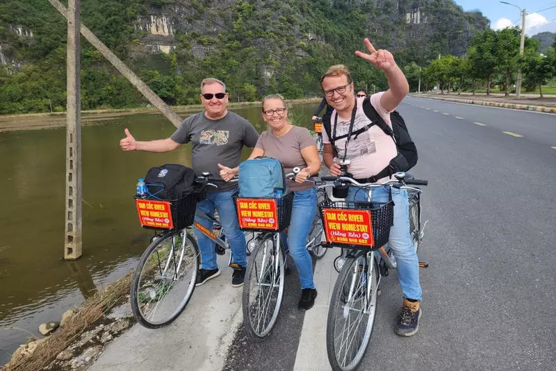 cycling in tam coc vietnam