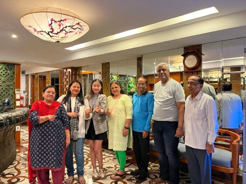 Welcome Mr. Satish Kumar and friends to Vietnam!