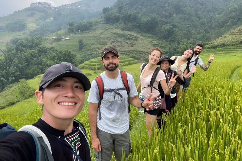 Vietnam in June peak Indian summer travel school holidays Sapa trekking 22 to 27 degrees